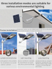 High Power 100 W 300 W 400 W 600 W Outdoor Wasserdichte Straße Hof Beleuchtung Fernbedienung Solar Panel Solar lampe 