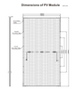 Heißer Verkauf Bifacial Mono P-Typ 670W PV Solarpanel Solarplatte