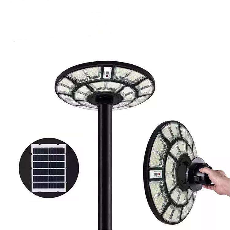 Intelligente 1000-W-Energie-Energie-Yard-Street-UFO-förmige Induktions-LED-Solarlampe für den Außenbereich